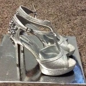Gianni Bini Laurito Rhinestone Heels